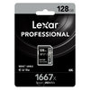 LEXAR SDXC 128GB 1667X UHS-II 250MB V60