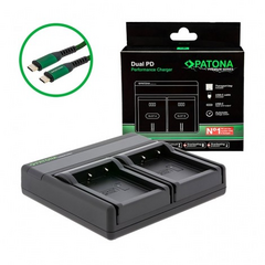 PATONA Carregador Dual PD Premium para NP-W126
