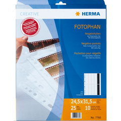 HERMA Capas para Portfólio de Película 120mm - 25 Unidades