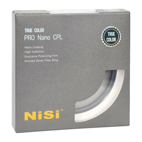 NISI Filtro Polarizador True Color Pro Nano CPL - 77mm