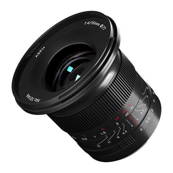 7ARTISANS Lente 15mm f/4L Mount