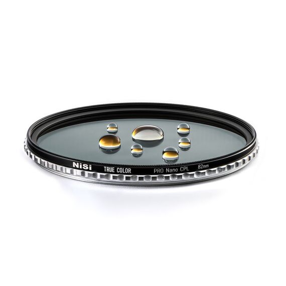NISI Filtro Polarizador True Color Pro Nano CPL - 72mm
