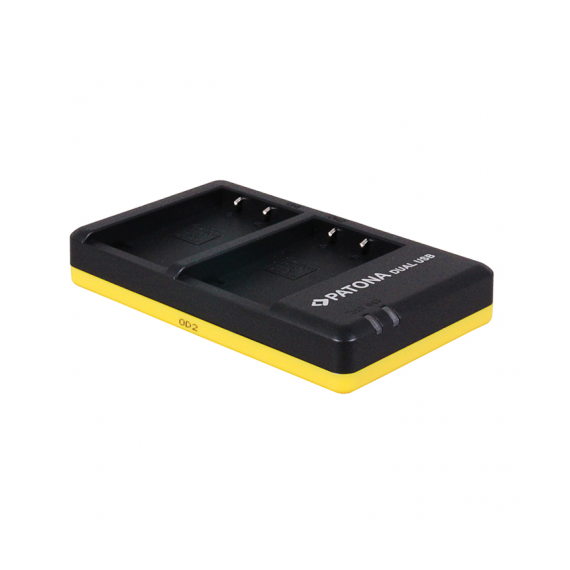 PATONA Carregador Duplo USB para Baterias Panasonic DMW-BCF10 / BCG10