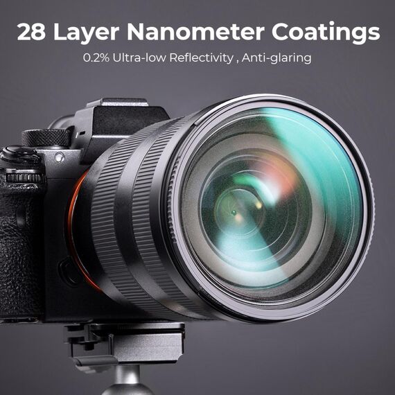 K&F CONCEPT Filtro Black Mist 1/4 Nano-X MRC 82mm