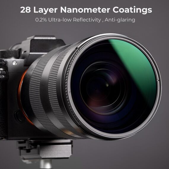 K&F CONCEPT Filtro Polarizador Nano-X MRC CPL 55mm