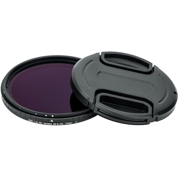 JJC Filtro ND Variável + CPL ND2-32 2 em 1 F-NC55 58mm - 62mm