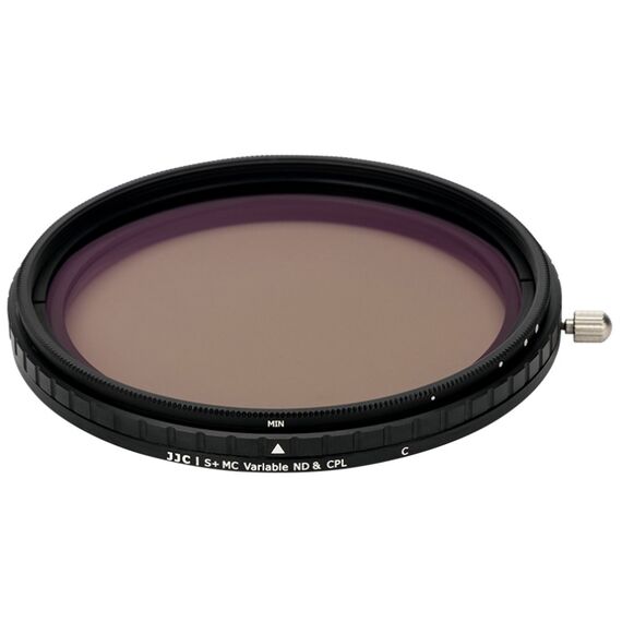 JJC Filtro ND Variável + CPL ND2-32 2 em 1 F-NC67 67mm - 72mm