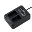 ​JJC Carregador USB Duplo para Baterias NP-FW50